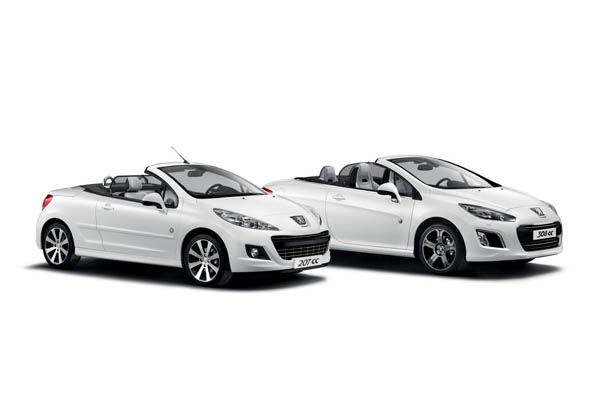 Peugeot ���������� 207�� � 308CC Roland Garros SE