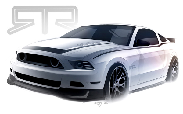 ���� ������ ������� Ford Mustang RTR 2013
